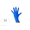 Guantes de nitrilo talla M desechable sensitive sin polvo color azul caja de 100 unidades